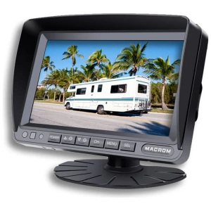Macrom SM7001A monitor 7 pollici AHD IPS con telecomando