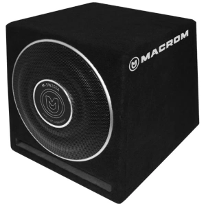 Macrom SW200A subwoofer amplificato 8 pollici da baule – foto 2