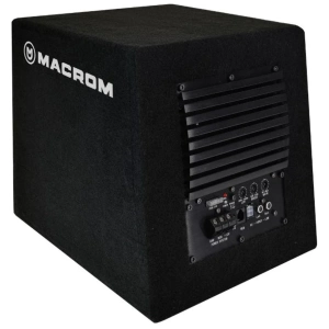 Macrom SW200A subwoofer amplificato 8 pollici da baule – foto 4