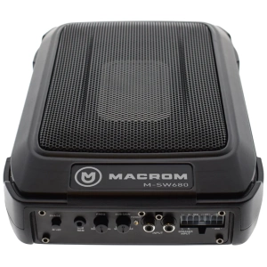Macrom SW680 subwoofer amplificato sottosedile 6x8 pollici
