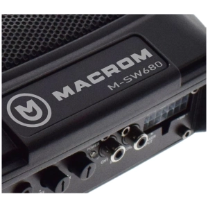 Macrom SW680 subwoofer amplificato sottosedile 6x8 pollici – foto 2
