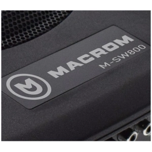 Macrom SW800 subwoofer amplificato sottosedile 8 pollici – foto 2