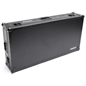 Magma MULTI FORMAT CASE PLAYER/MIXER SET BLACK WHEELS flight case per consolle