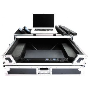 Magma MULTI FORMAT WORKSTATION XXL PLUS 19" flight case per controller