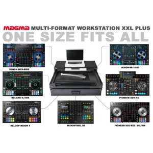 Magma MULTI FORMAT WORKSTATION XXL PLUS flight case per controller