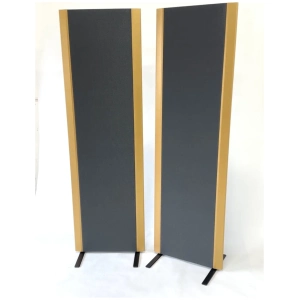 Magnepan 2.7x diffusori magnetoplanari – 2.7i standard, vista frontale in tela grigia