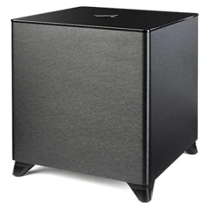 MartinLogan Dynamo Foundation 12 subwoofer attivo con woofer verso il pavimento