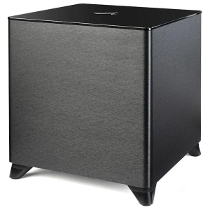 MartinLogan Dynamo Foundation 12 subwoofer attivo con woofer verso il pavimento