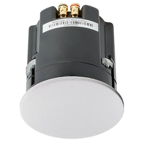 MartinLogan IC3 diffusore da incasso a soffitto con griglia bianca MartinLogan IC3 diffusore da incasso a soffitto con griglia bianca