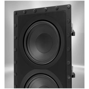 MartinLogan Dynamo IW-O subwoofer da incasso a parete con griglia bianca