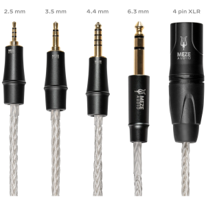 Meze Audio Cavo mini-XLR in Rame PCUHD Argentato per Cuffie
