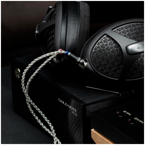 Meze Audio Cavo mini-XLR in Rame PCUHD Argentato per Cuffie