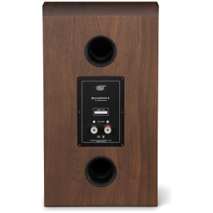 MoFi SourcePoint 8 – vista posteriore con i morsetti