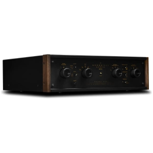 Moonriver 505 preamplificatore phono MM/MC – dettaglio frontale ravvicinato