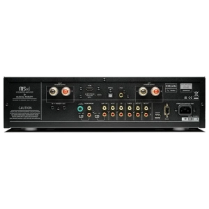 Musical Fidelity M5xi – pannello posteriore (comune alle due finiture)