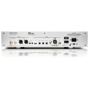 Musical Fidelity M8x DAC – pannello posteriore (comune alle due finiture)