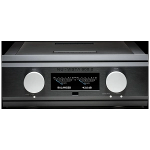 Musical Fidelity Nu-Vista 600.2 – vista frontale (nero)