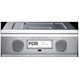 Musical Fidelity Nu-Vista DAC – vista frontale (argento)