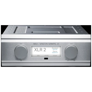 Musical Fidelity Nu-Vista Vinyl 2 – vista frontale (argento)