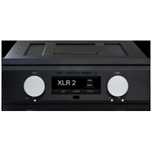 Musical Fidelity Nu-Vista Vinyl 2 – vista frontale (nero)