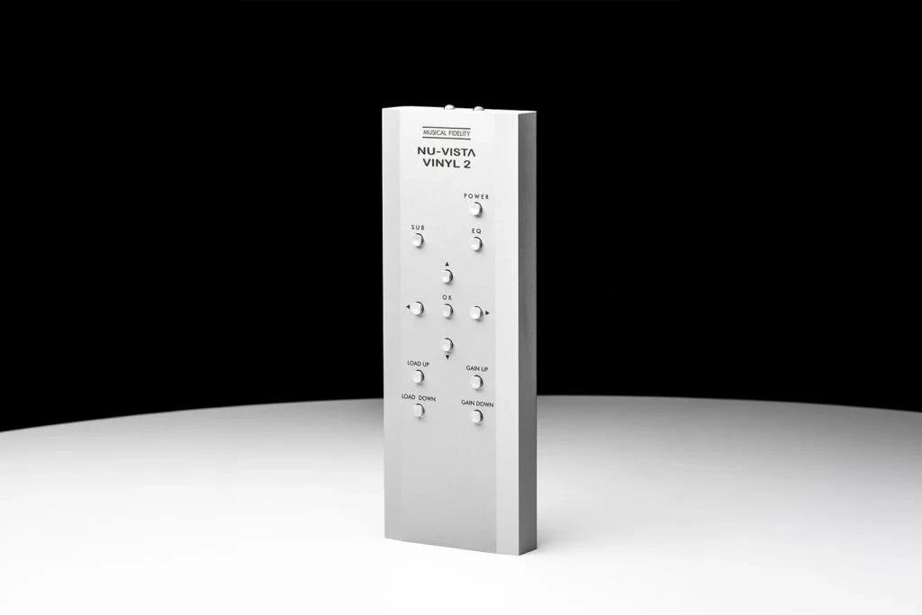 Musical Fidelity Nu-Vista Vinyl 2 – telecomando Musical Fidelity Nu-Vista Vinyl 2 – telecomando