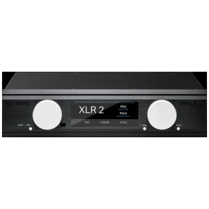 Musical Fidelity Nu-Vista Vinyl S – vista frontale (nero)