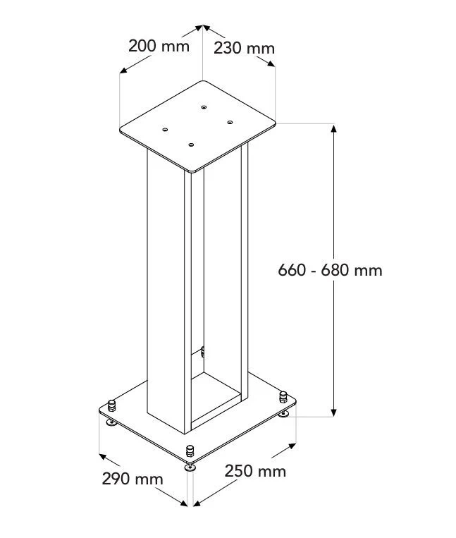 Norstone Alva Plus – disegno con misure Norstone Alva Plus – disegno con misure