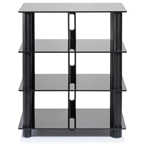 Norstone Epur 4 – Nero satinato / Vetro nero