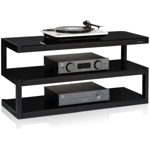 Norstone Esse AV – Nero / Nero con giradischi ed elettroniche