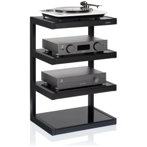 Norstone Esse HiFi – Nero / Vetro nero con elettroniche