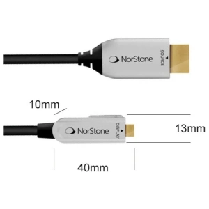 Norstone Jura HDMI Optic – misure dei connettori