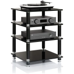 Norstone Stabbl HiFi – Vetro nero con elettroniche