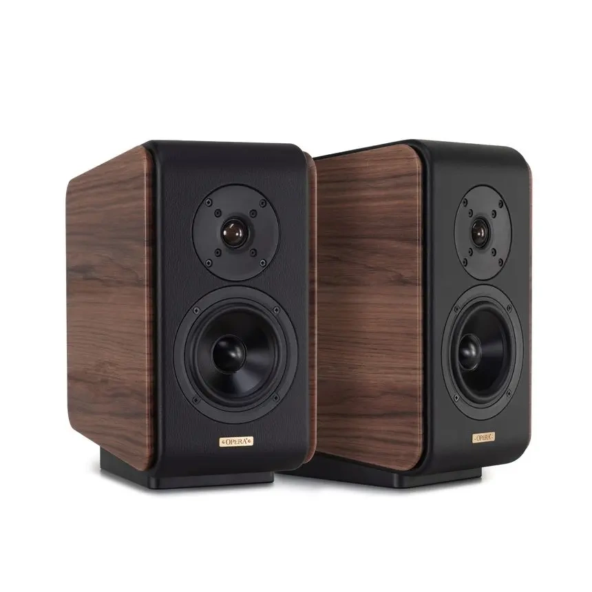Opera Mezza V2 diffusore da scaffale, coppia in Rosewood Opera Mezza V2 diffusore da scaffale, coppia in Rosewood