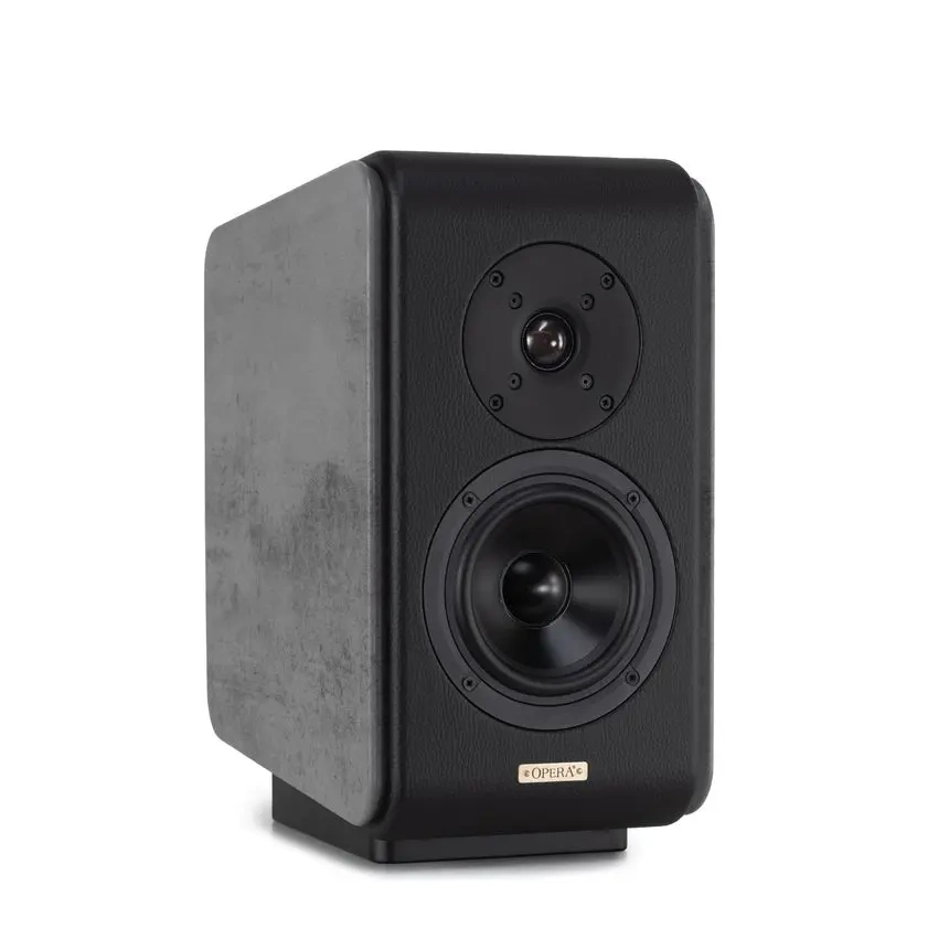 Opera Mezza V2 diffusore da scaffale in Cement Grey Opera Mezza V2 diffusore da scaffale in Cement Grey