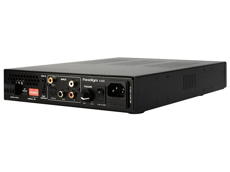 Paradigm X-500 amplificatore finale a due canali in classe D Paradigm X-500 amplificatore finale a due canali in classe D