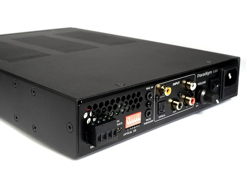 Paradigm X-500 amplificatore finale a due canali in classe D Paradigm X-500 amplificatore finale a due canali in classe D