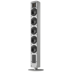 PIEGA Ace 50 Wireless Tx, diffusore da pavimento attivo in alluminio – frontale senza griglia
