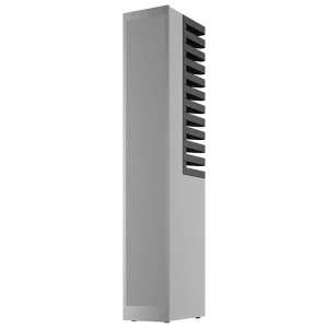 Diffusore da pavimento a dipolo PIEGA Master Line Source 2 Gen2 – vista laterale con griglia