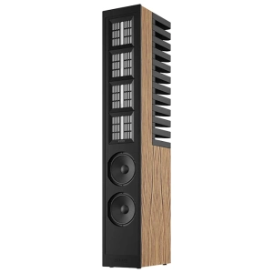 Diffusore da pavimento a dipolo PIEGA Master Line Source 2 Gen2 – vista laterale senza griglia