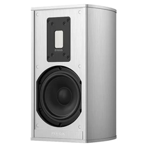 Diffusore da scaffale attivo PIEGA Premium 301 Wireless Gen2 – vista angolata senza griglia