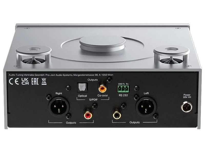 Pro-Ject CD Box RS2 Tube lettore CD con uscita a valvole Pro-Ject CD Box RS2 Tube lettore CD con uscita a valvole