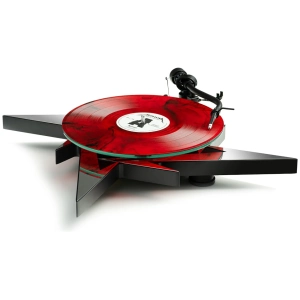 Pro-Ject Metallica Limited Edition giradischi con logo a specchio
