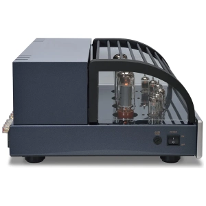 PrimaLuna EVO 300 Amplificatore finale valvolare – tre quarti, argento