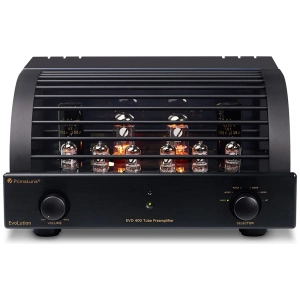 PrimaLuna EVO 400 Preamplificatore valvolare – frontale, nero