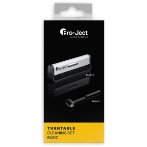 Pro-Ject Cleaning Set Basic con spazzola Brush it e spazzolino Clean it