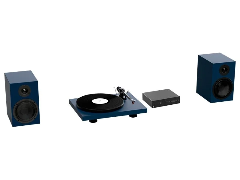 Pro-Ject Colourful Audio System con giradischi Debut Carbon EVO, amplificatore MaiA S3 e diffusori Speaker Box 5 S2 Pro-Ject Colourful Audio System con giradischi Debut Carbon EVO, amplificatore MaiA S3 e diffusori Speaker Box 5 S2