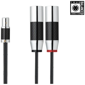 Pro-Ject Connect it Phono RS 5P/XLR cavo phono bilanciato in argento con spina DIN e XLR