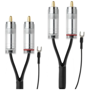 Pro-Ject Connect it Phono S RCA cavo phono con spine RCA e filo di massa