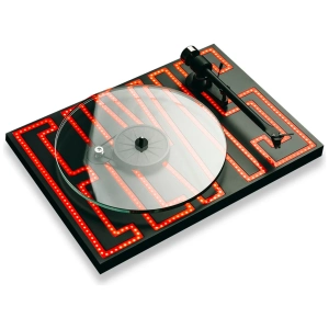 Pro-Ject Elvis Turntable giradischi con logo Elvis illuminato a LED