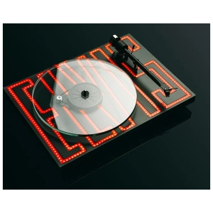 Pro-Ject Elvis Turntable giradischi con logo Elvis illuminato a LED